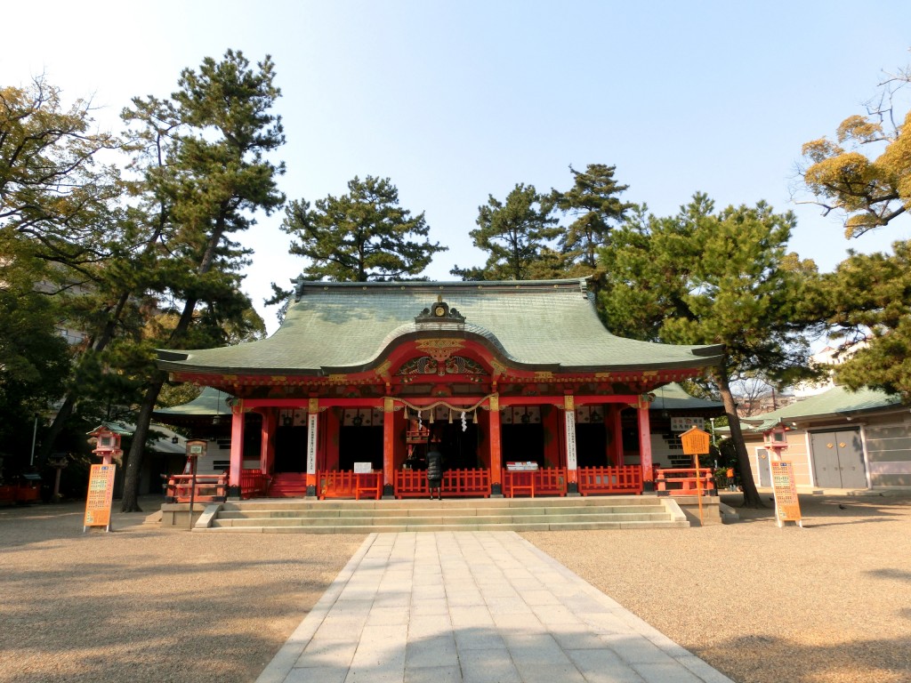 長田神社拝殿